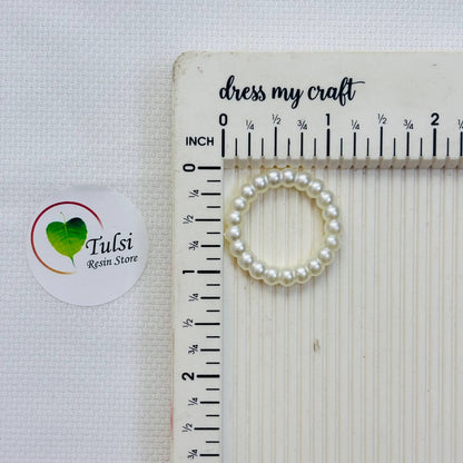 White Pearl Ring (G)