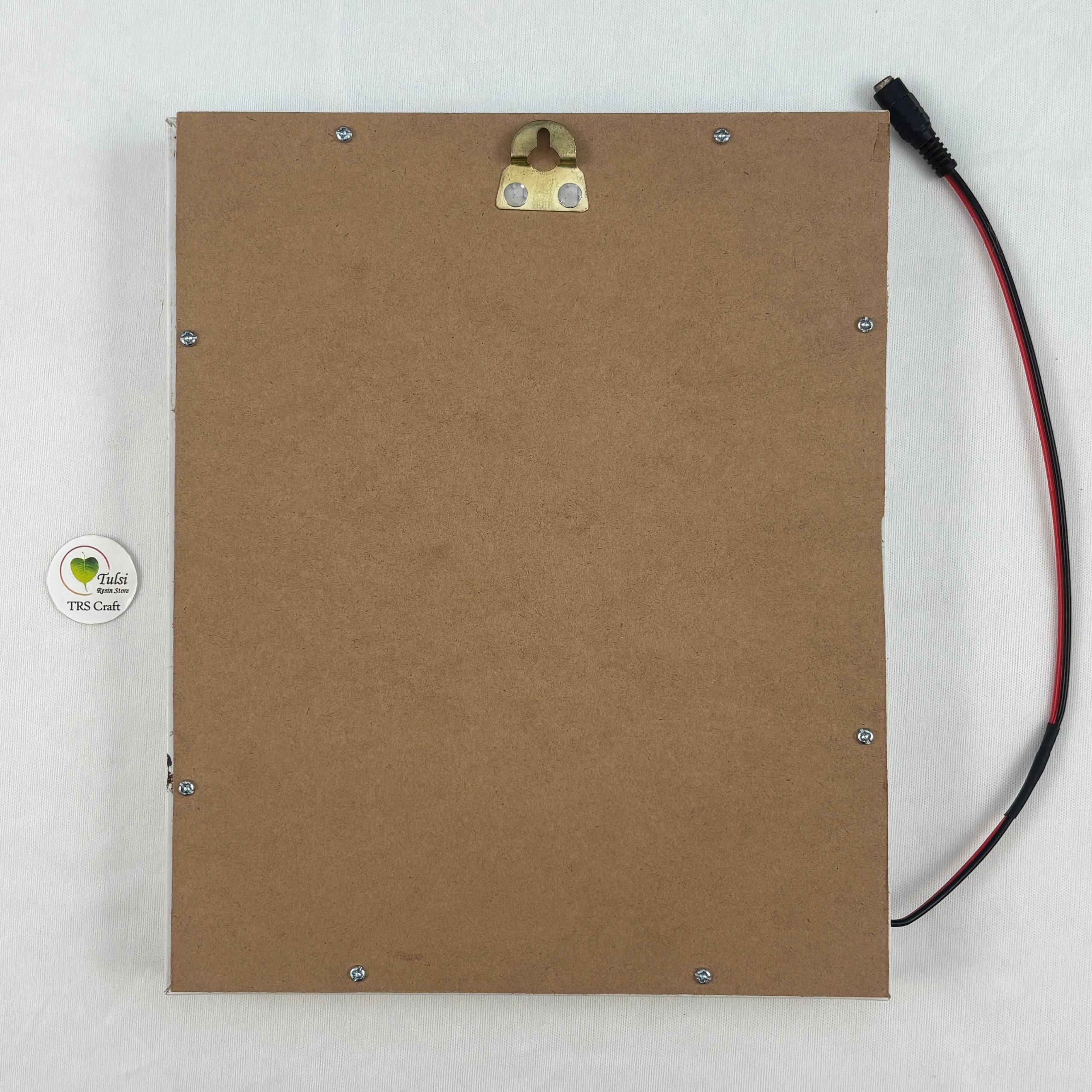 Rectangle Shadow Box (G) - with Light