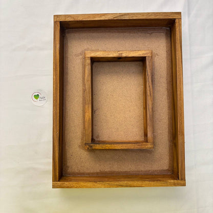 Teakwood Floating Frame (A) - Dual