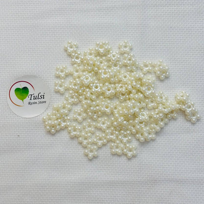 Designer White Beads (F)