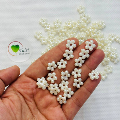Designer White Beads (F)