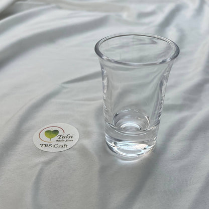 Candle Glass/Jars (A11) - Shot Round (3Pc)