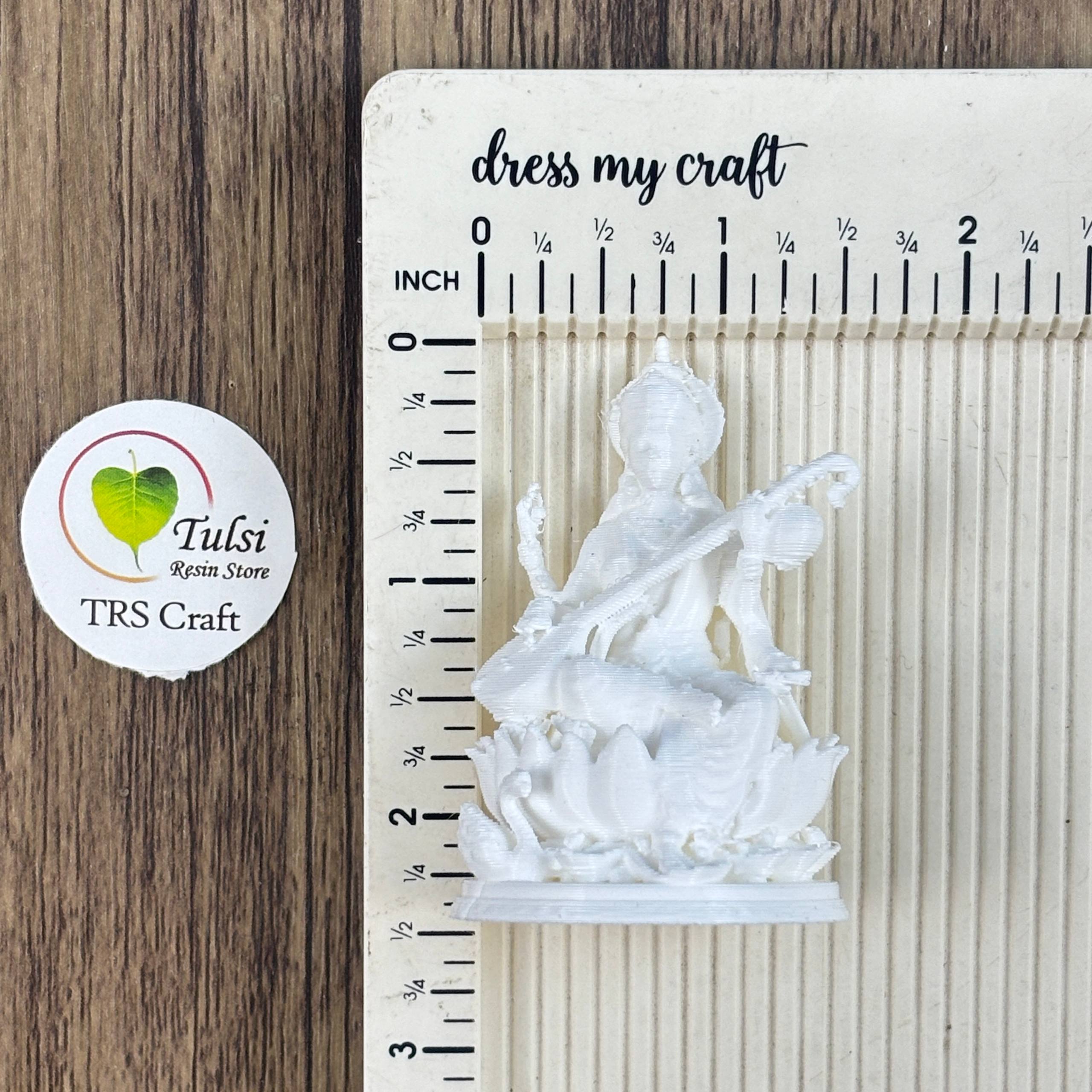 3D Miniature (A32) - Saraswati Ji