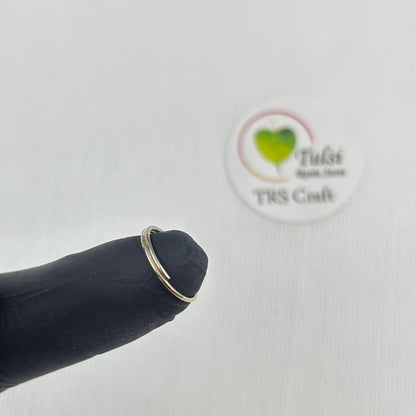 موصل حلقة مزدوجة (50 قطعة)