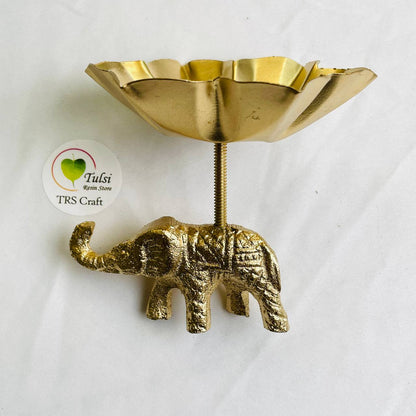 Metal Diya (C) - - Tulsi Resin Store