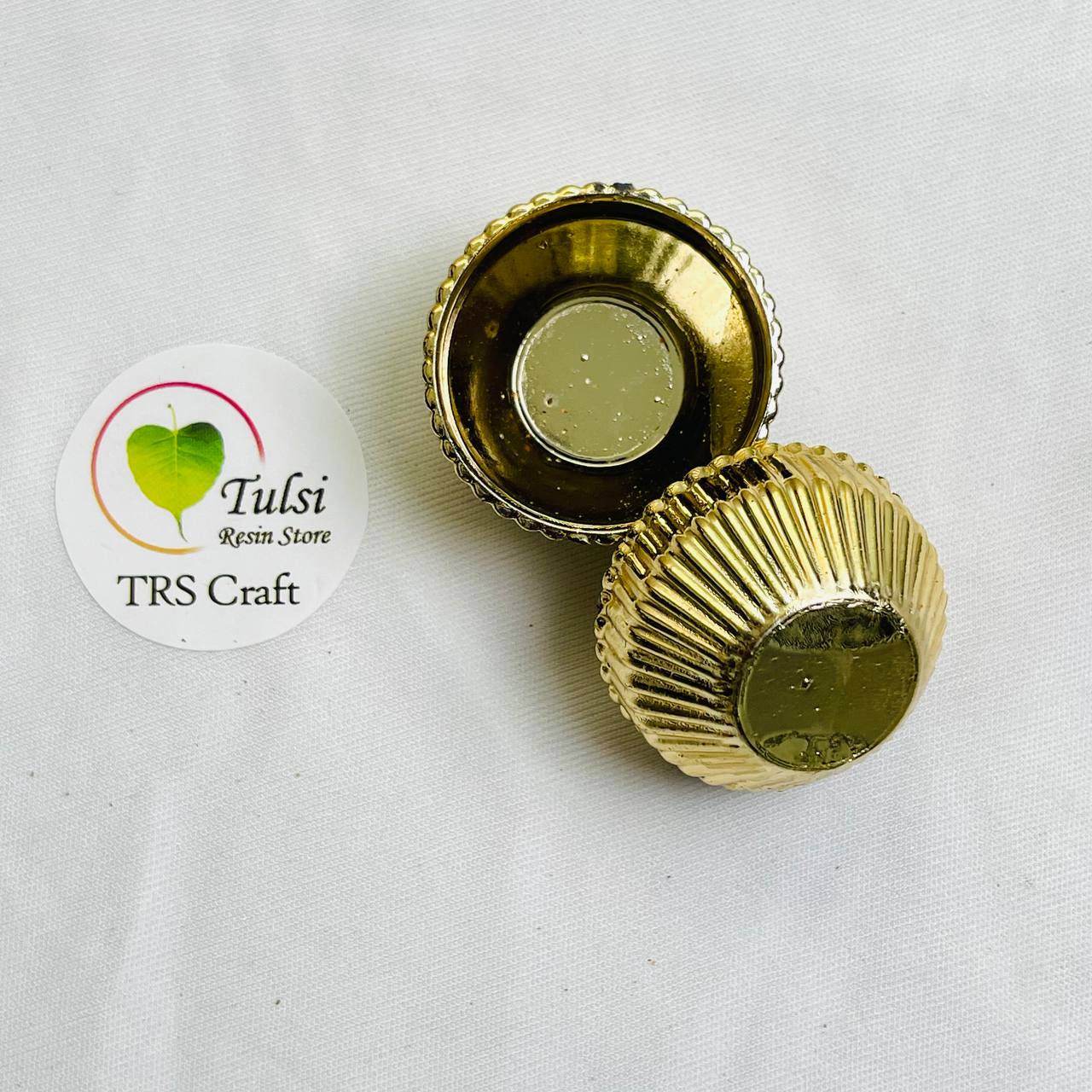 Gold katori - Small - - Tulsi Resin Store