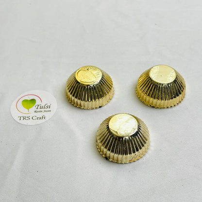 Gold katori - Small - - Tulsi Resin Store