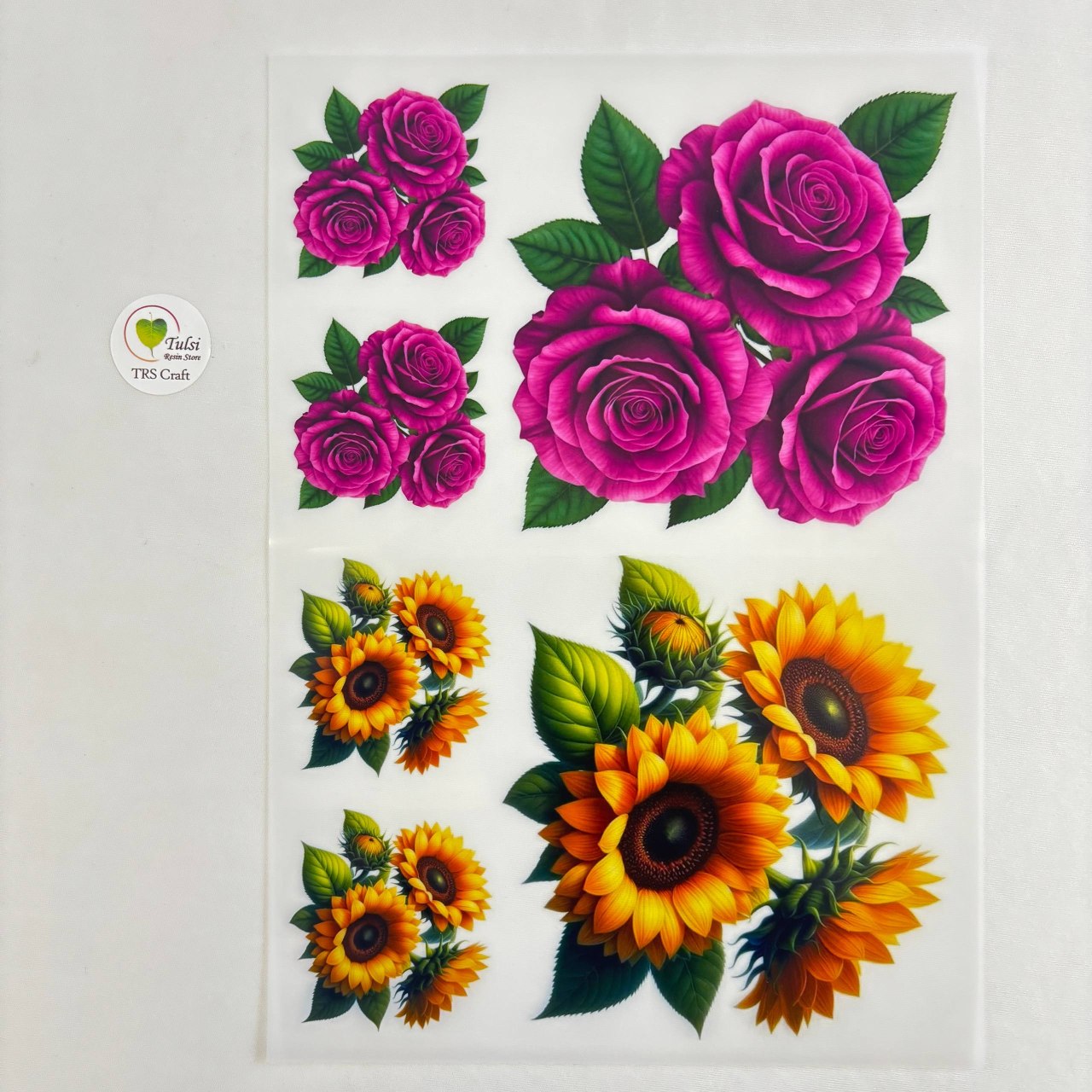 A4 insert Sheet - Aesthetic Floral (C)
