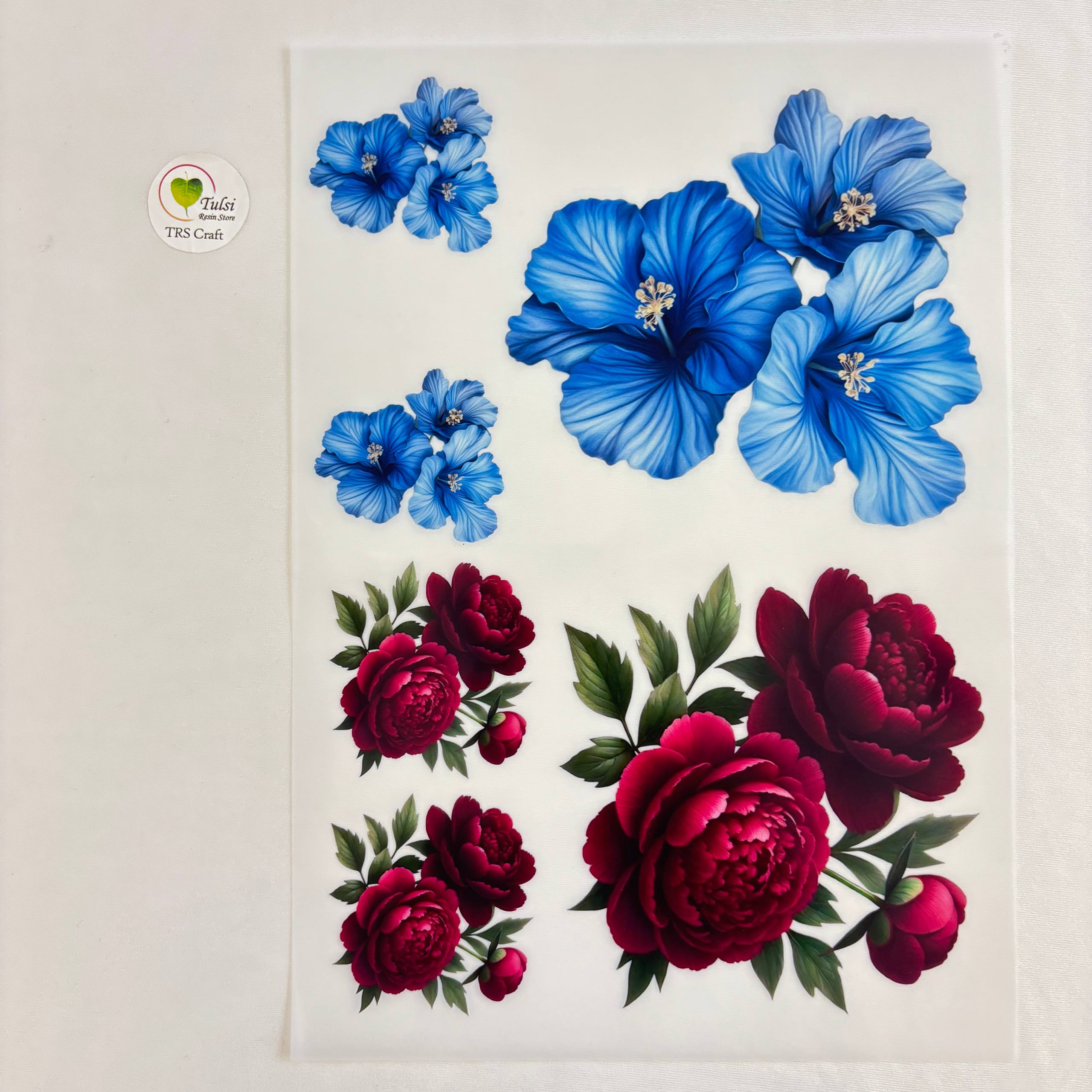 A4 insert Sheet - Aesthetic Floral (E)