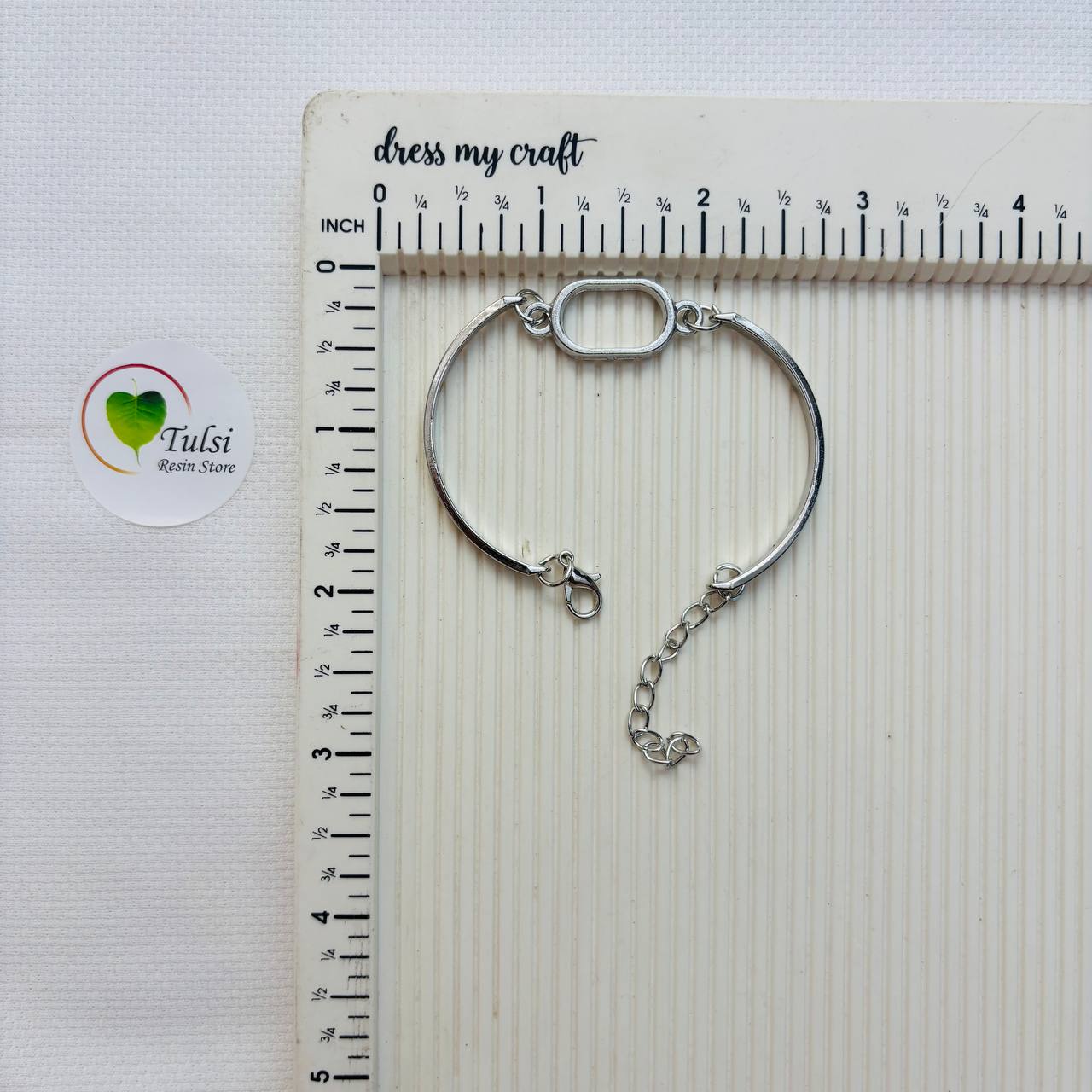Metal Bracelet (E) - Oval