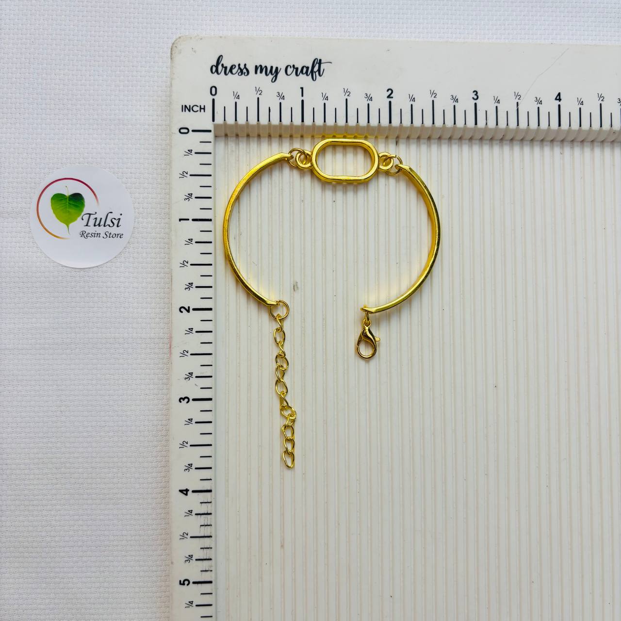 Metal Bracelet (E) - Oval