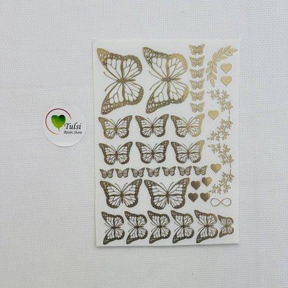 Metal sticker - A6 Butterfly (A)