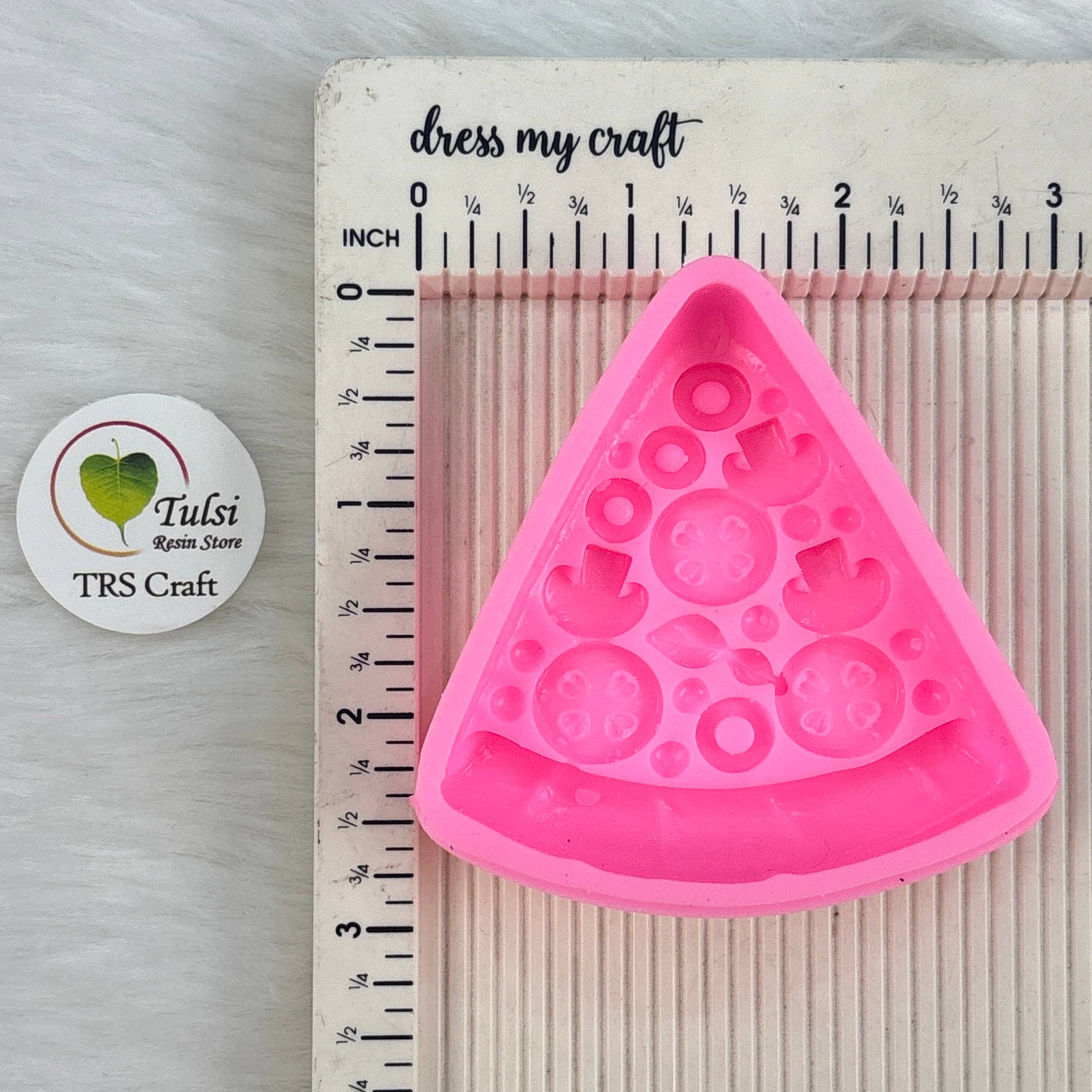 Pizza Slice Candle Mould