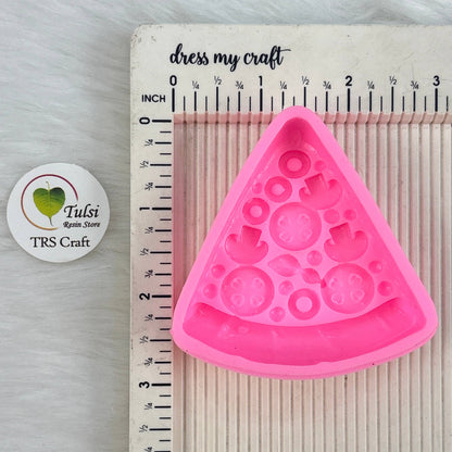 Pizza Slice Candle Mould