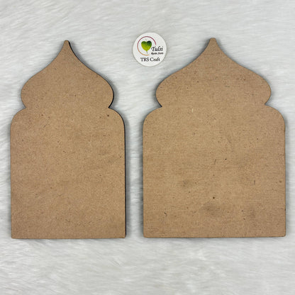 Temple Shape MDF Base