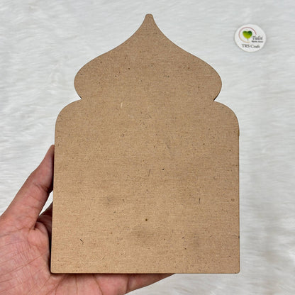 Temple Shape MDF Base