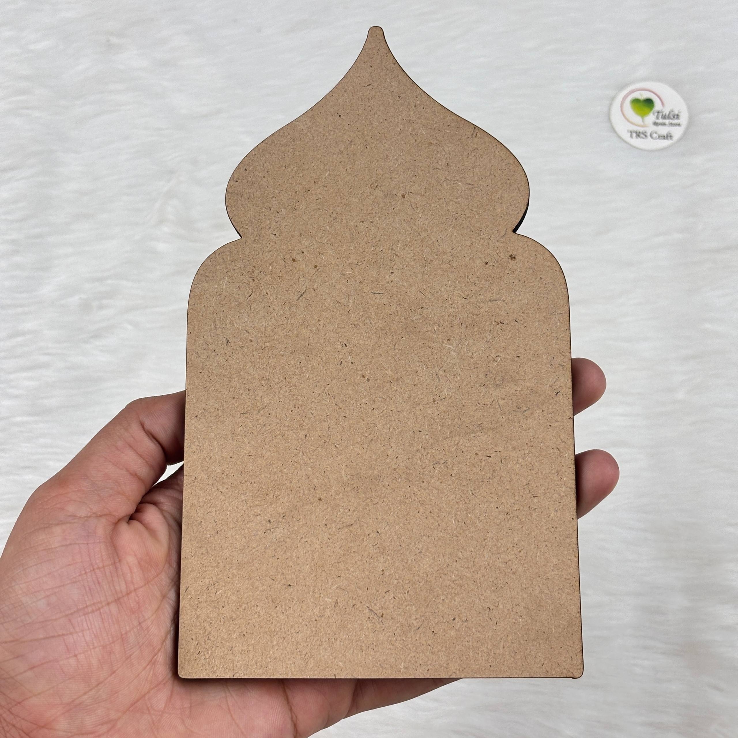 Temple Shape MDF Base