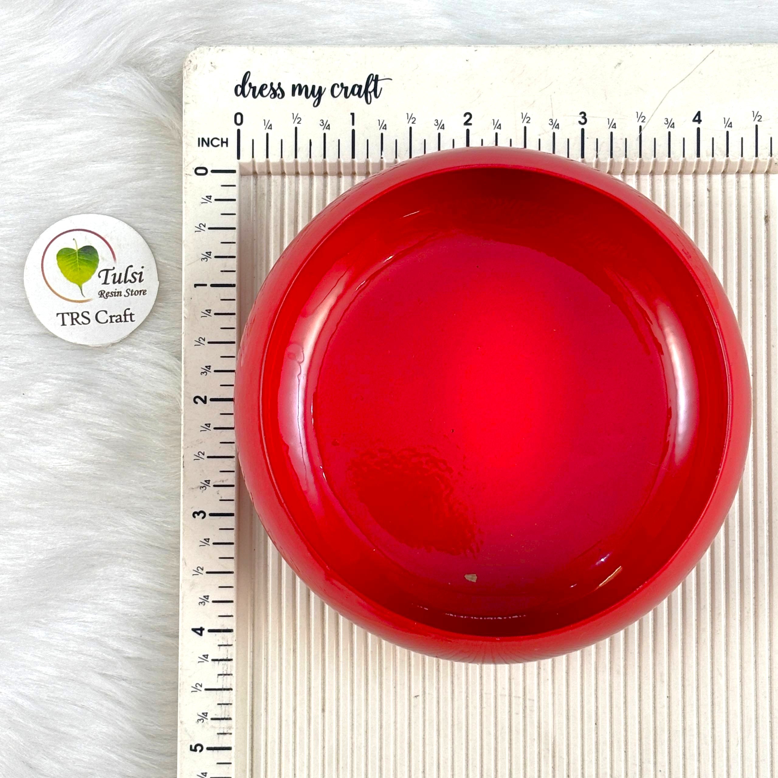 Metal Urli Bowl (A013) - Red