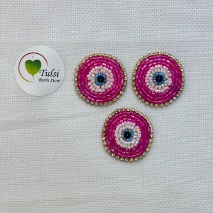 Evil Eye Patch - Pink