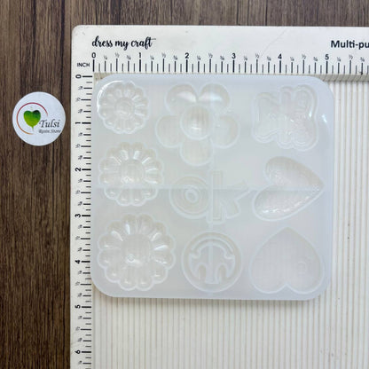 Keychain Mould (G) - Mix Shape