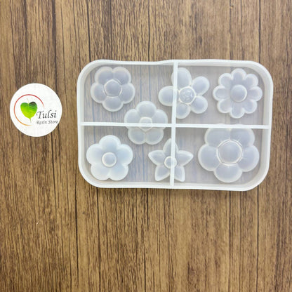 3D Flower Mould (J) - Bloom