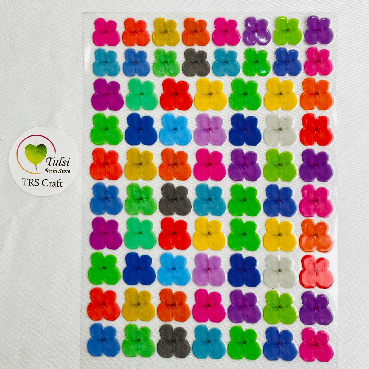 A6 UV DTF Sticker - Floral (Q)