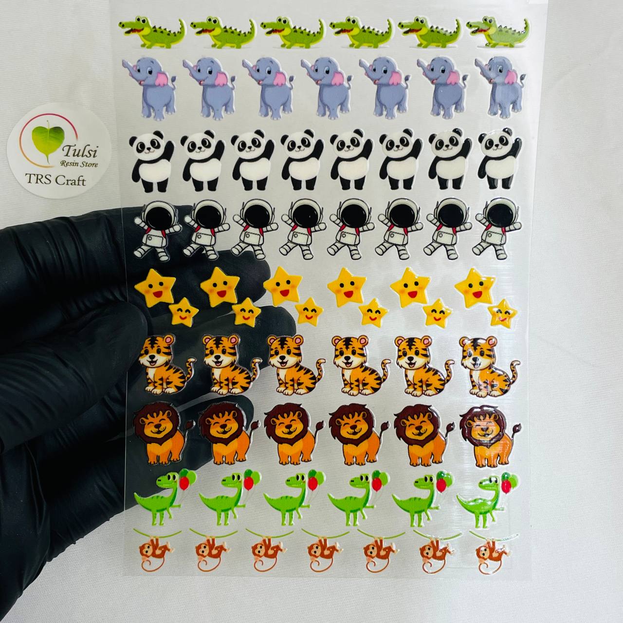 A6 UV DTF Sticker - Cartoon (F)