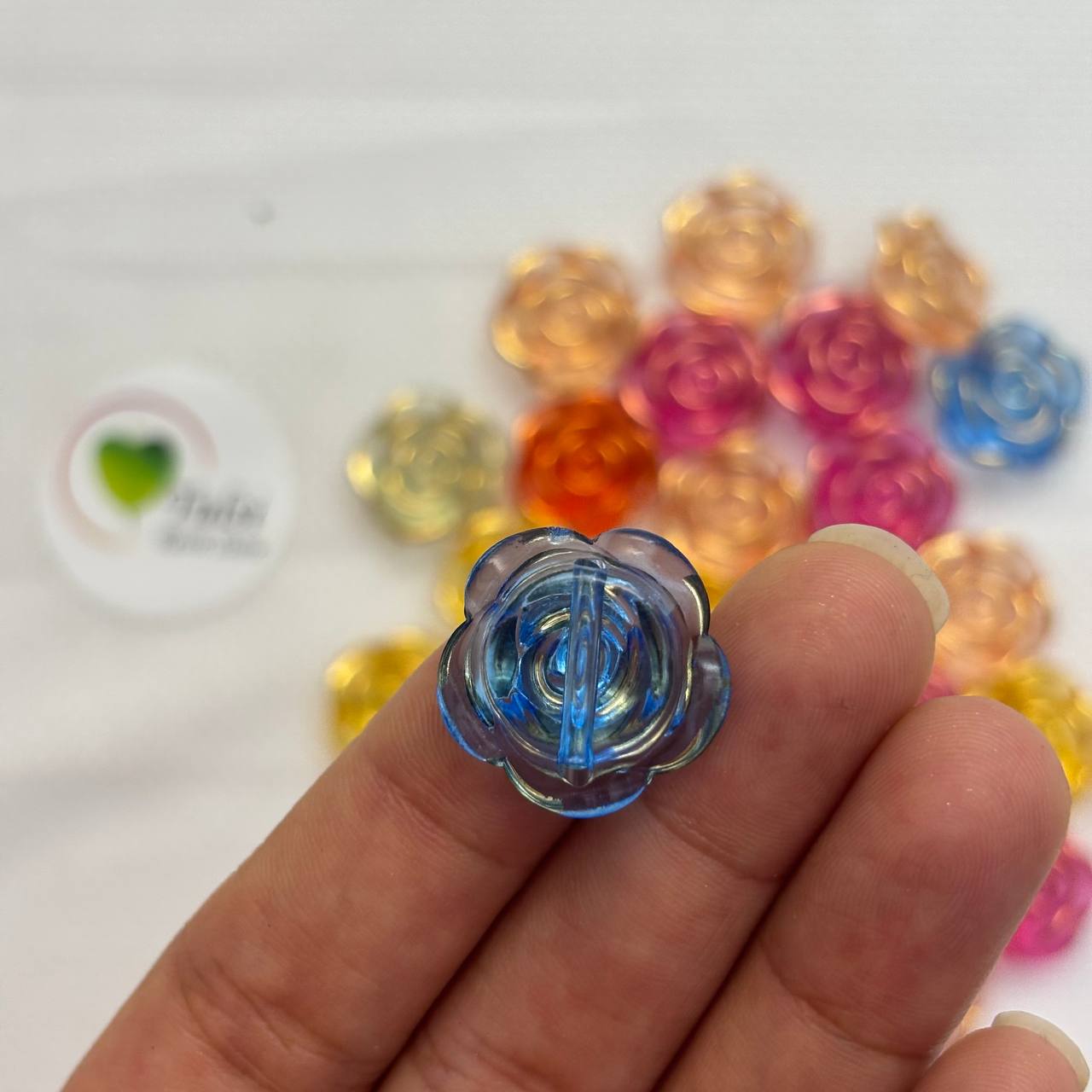 Colourful Plastic Flower (H)