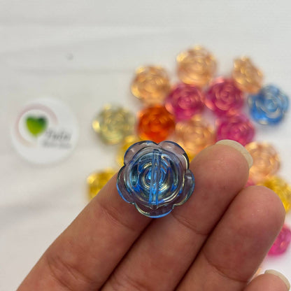 Colourful Plastic Flower (H)