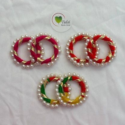 Traditional Pearl Ring (C) (2 Pcs)