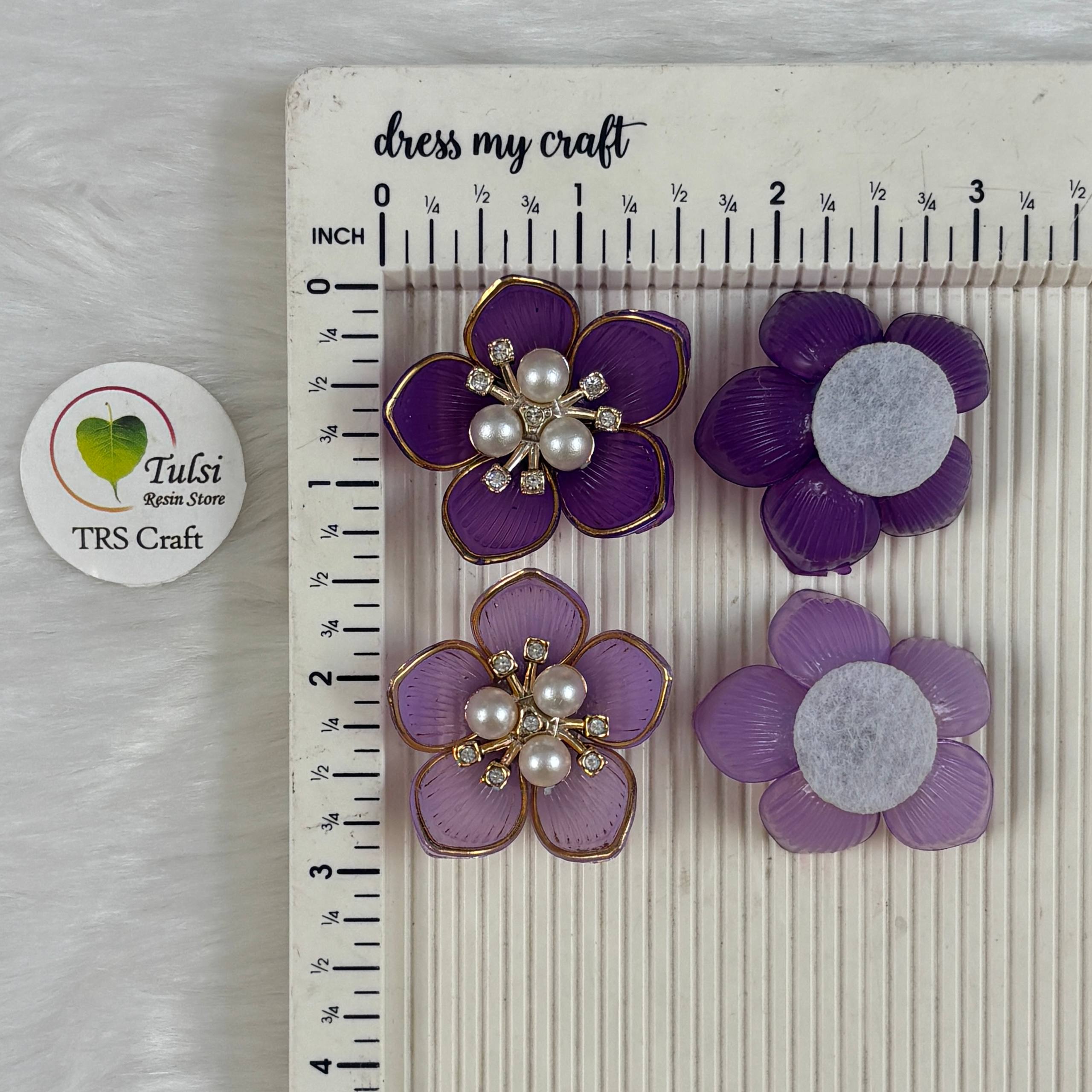 Colourful Plastic Flower (M)