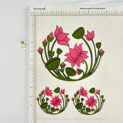 A4 insert Sheet - Pichwai Theme (D) - - Tulsi Resin Store