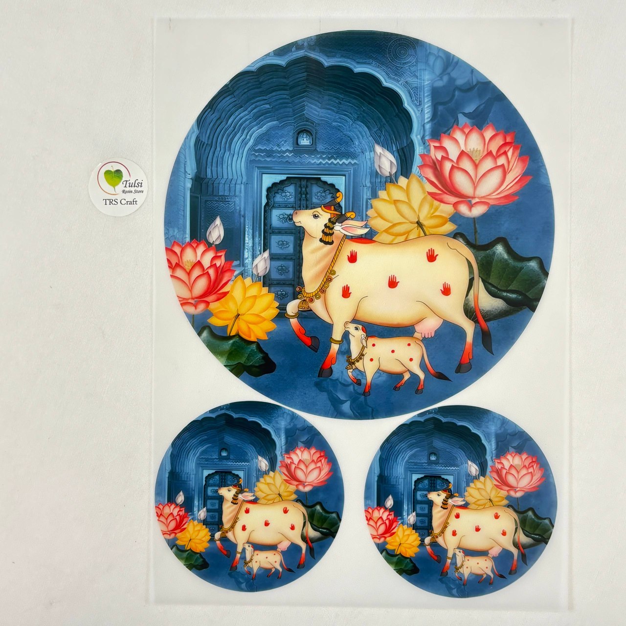 A4 insert Sheet - Pichwai Theme (C)
