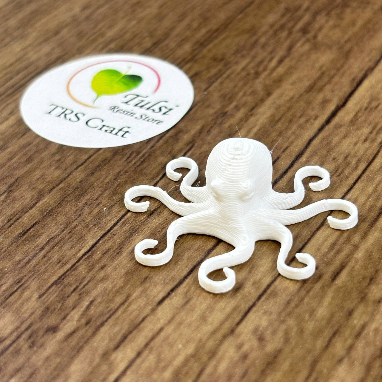 3D Miniature (A22) - Octopus - - Tulsi Resin Store