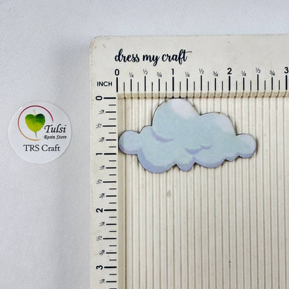 MDF Printed Cloud - Set of 2