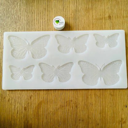 6 Cavity Butterfly Mould (C)