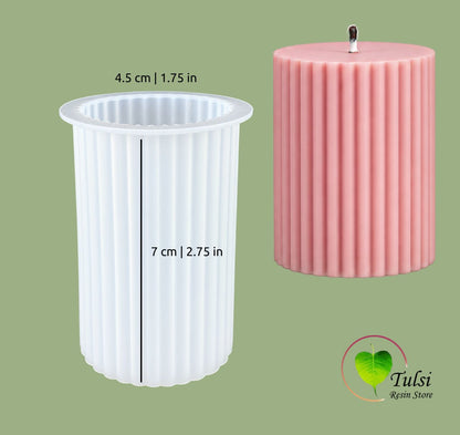 Pillar Candle Mould (A1) - Cylinderical
