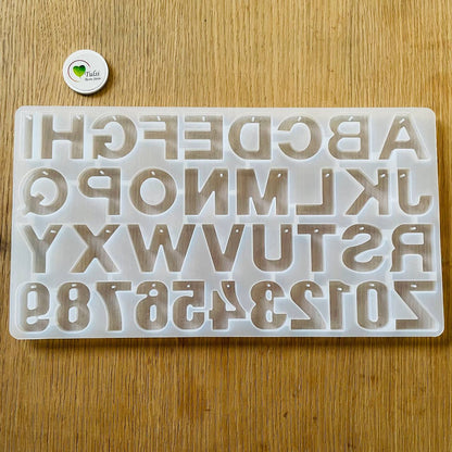 Back Alphabet Hole Mould