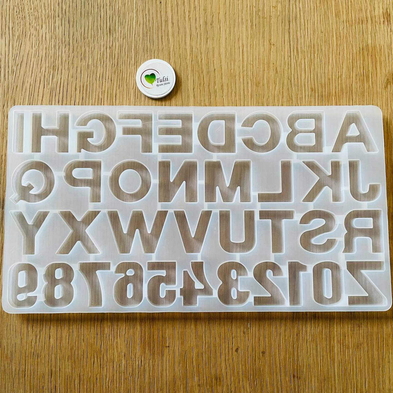 Back alphabet Mould