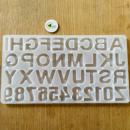 Back alphabet Mould