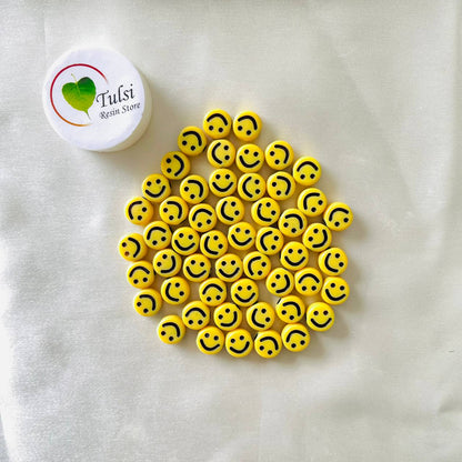 Big Yellow Smile Beads