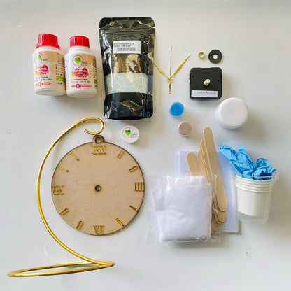 DIY Hanging Table Clock Kit With Free Tutorial