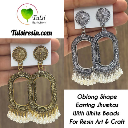 Earring Bazel / Jhumka - (I) Tulsi Resin Store