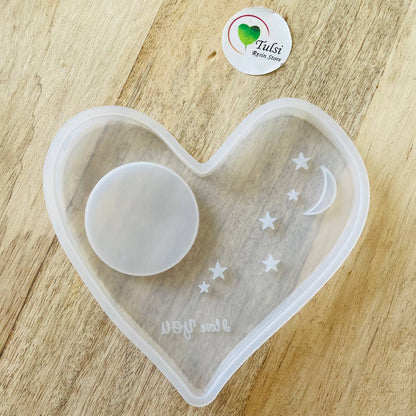 Engraved T-light Heart Mould