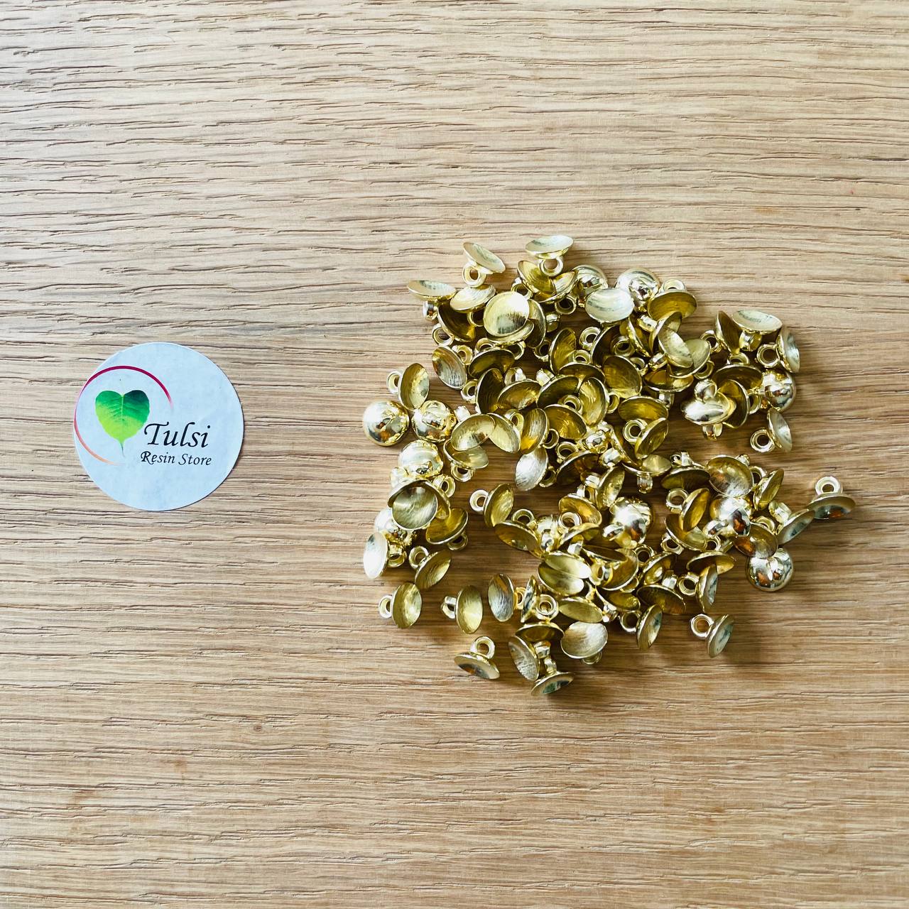 Gold Glass Balls Pack Of 50