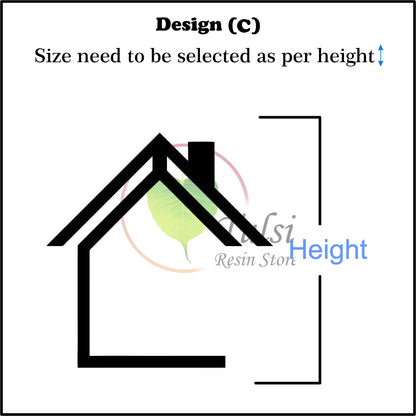 Custom Acrylic - House logo