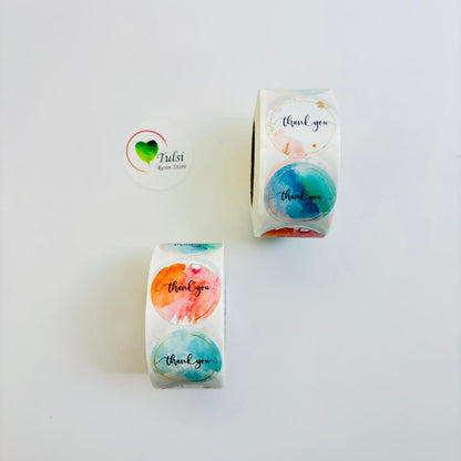 Thankyou Sticker Roll Code -K