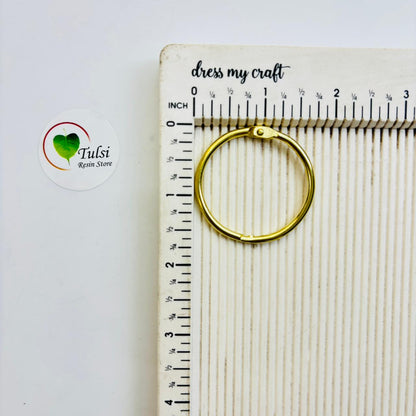 Gold Book Ring