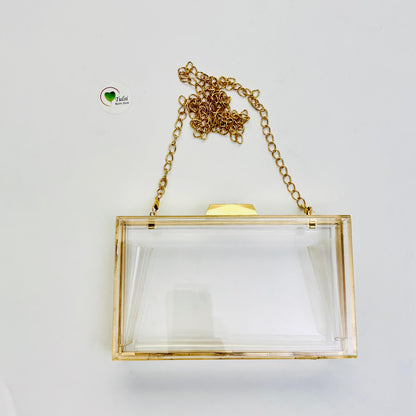 Transparent Box Clutch