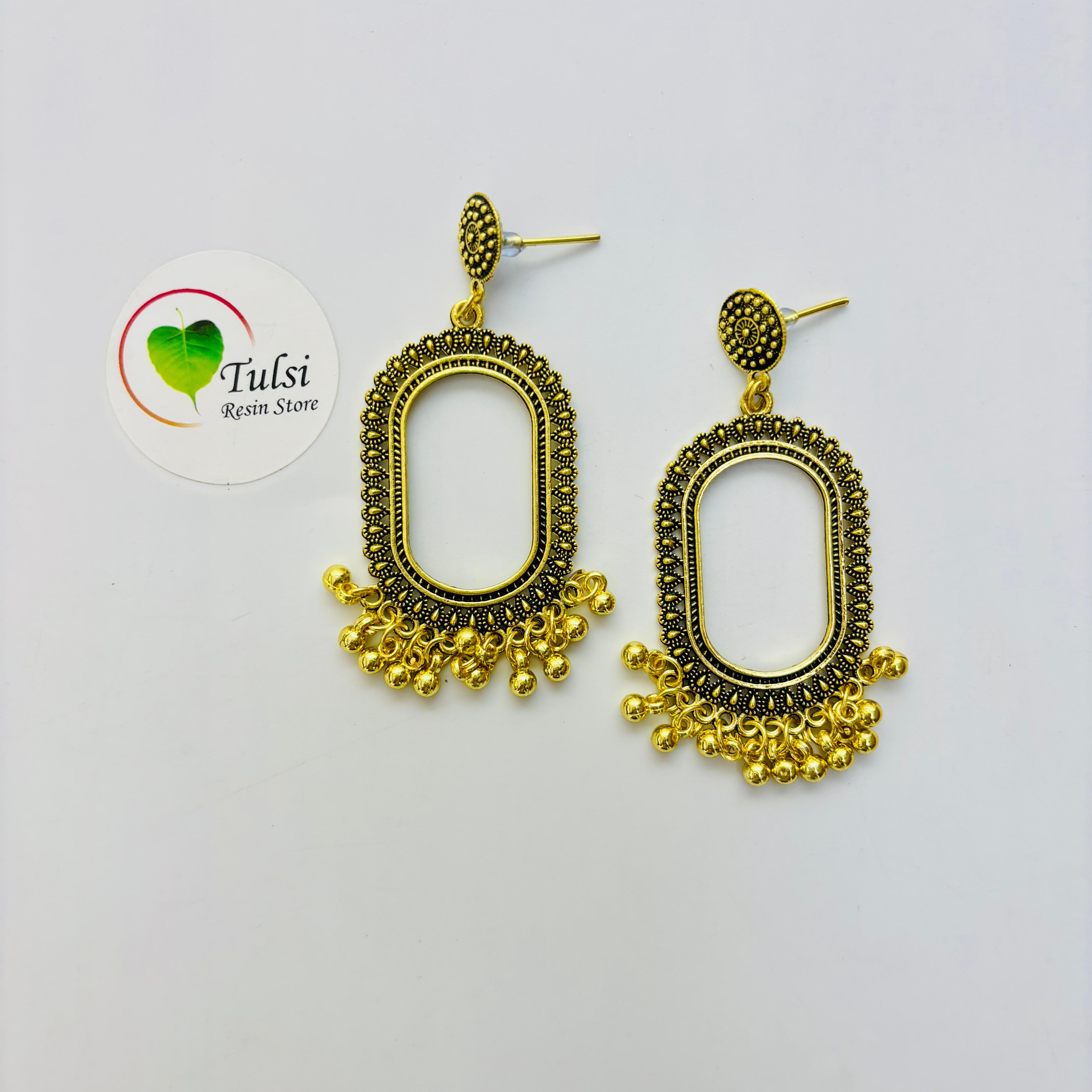 Earring Bazel / Jhumka - (V)